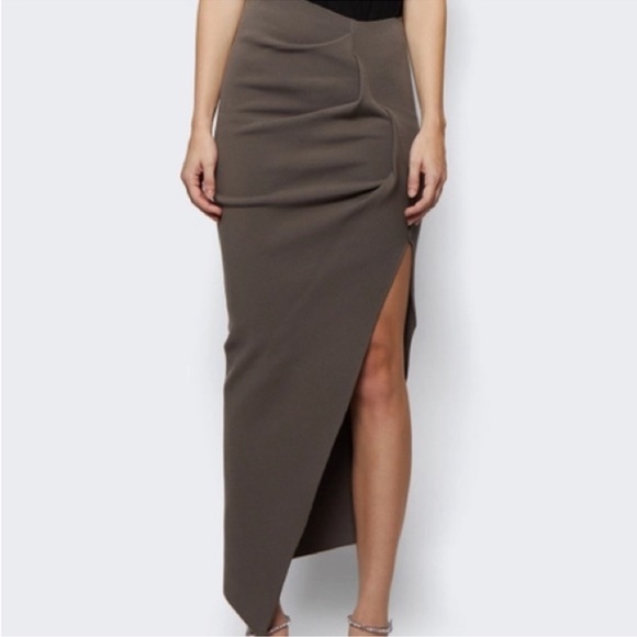 Rick Owens Rent Skirt in Dust - Picture 14 of 16